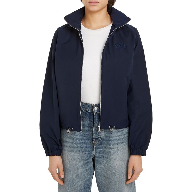 TOMMY HILFIGER - Cortavientos azul de corte regular Tommy Hilfiger