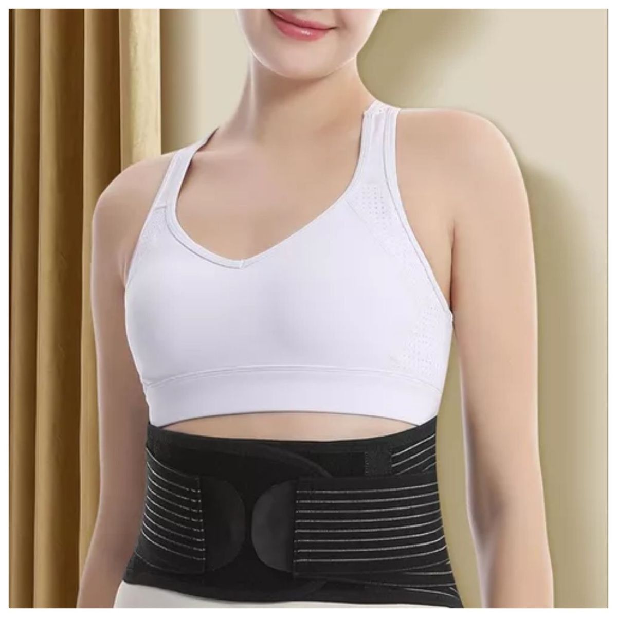 GENERICO - Cinturón Calefactable Almohadilla Térmica Para La Cintura Al