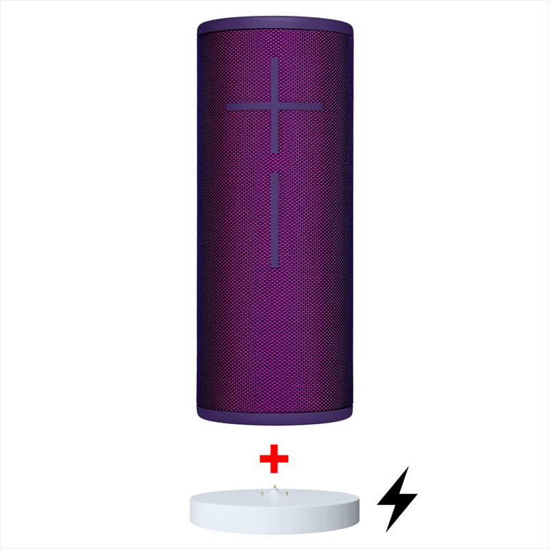 ULTIMATE EARS - Ultimate Ears Combo: Parlante Boom 3 + Base De Carga Purple