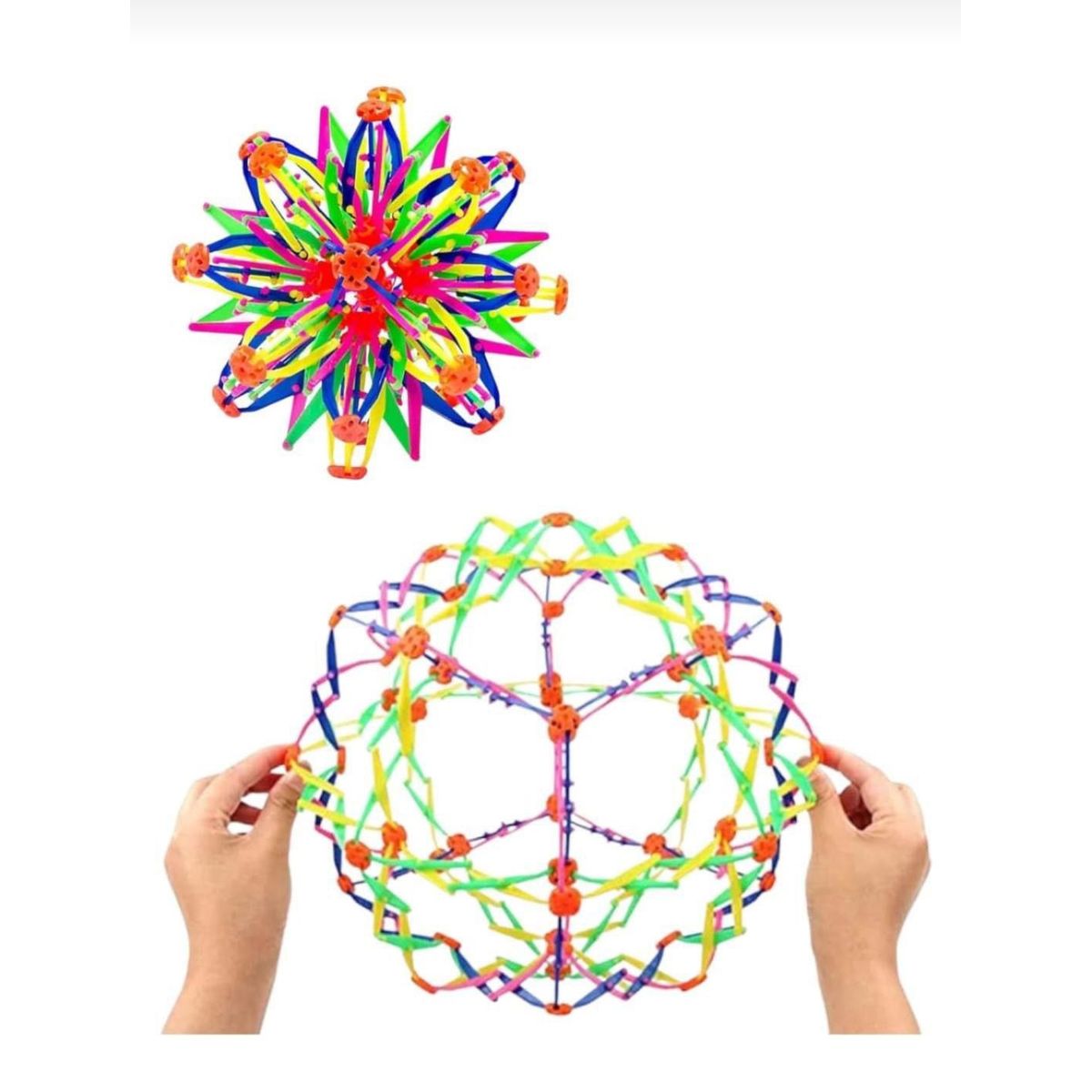 GENERICO - Pelota Mágica Expandible Multicolor Sensorial