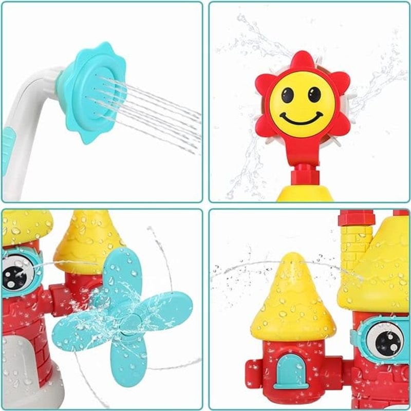 GENERICO - Ducha Eléctrica Para Bañera De Bebe Diseño Castillo