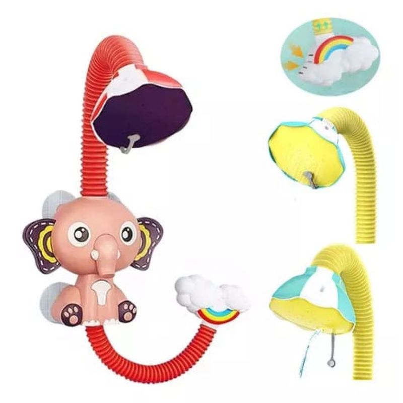 GENERICO - Ducha Eléctrica Para Bañera De Bebe Diseño De Elefante