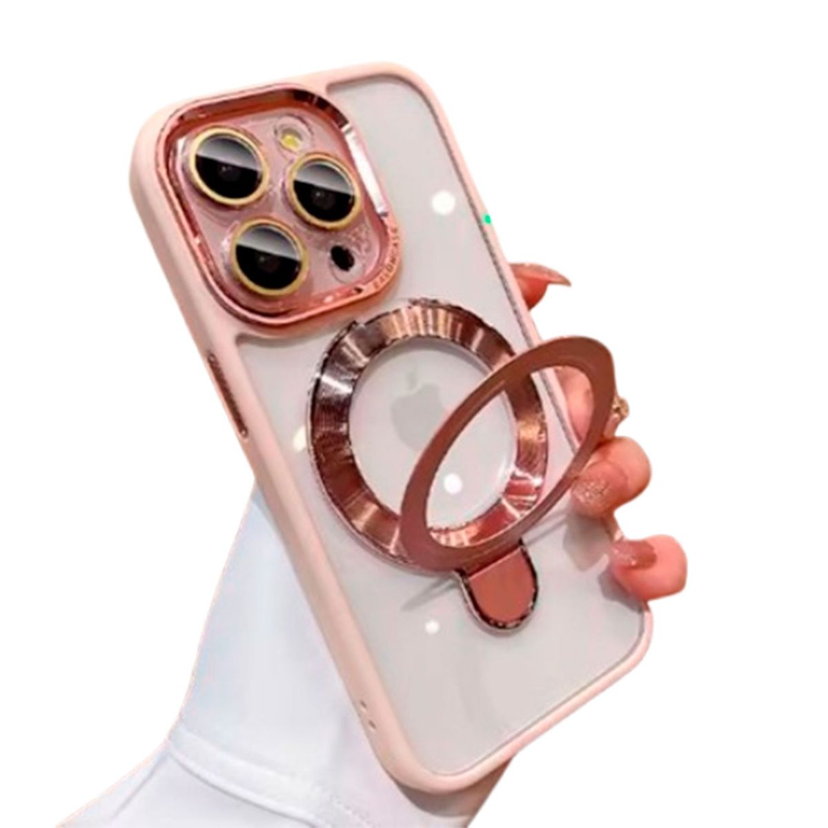 GENERICO - Funda Magnética Easoncase compatible con iphone 16 pro  Rosa