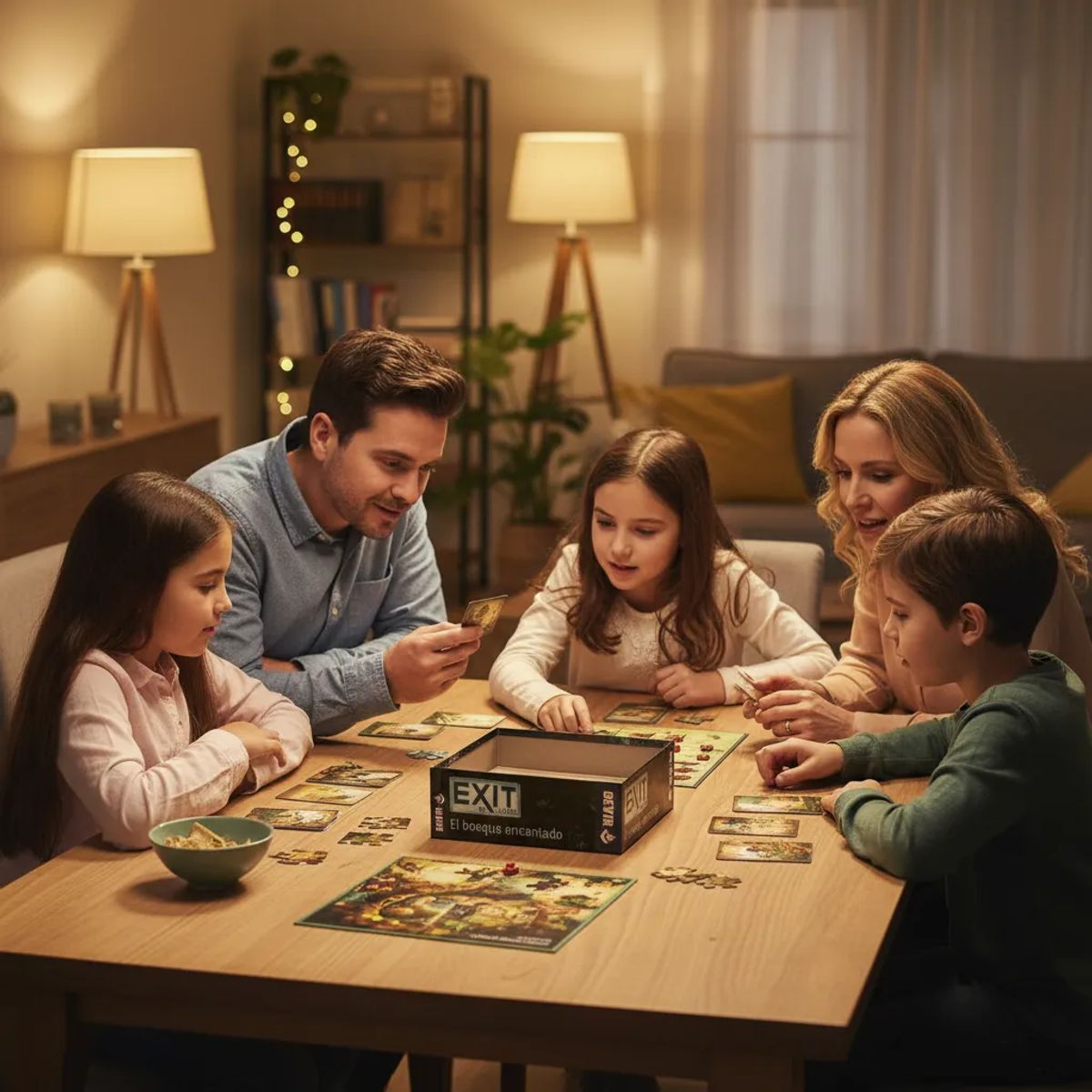 DEVIR - Juego De Mesa Exit El Bosque Encantado Para Niños Adultos