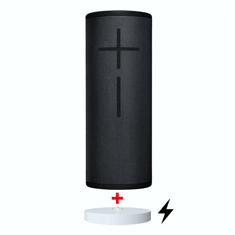ULTIMATE EARS - Ultimate Ears Combo Parlante Megaboom 3 + Base De Carga Night Black