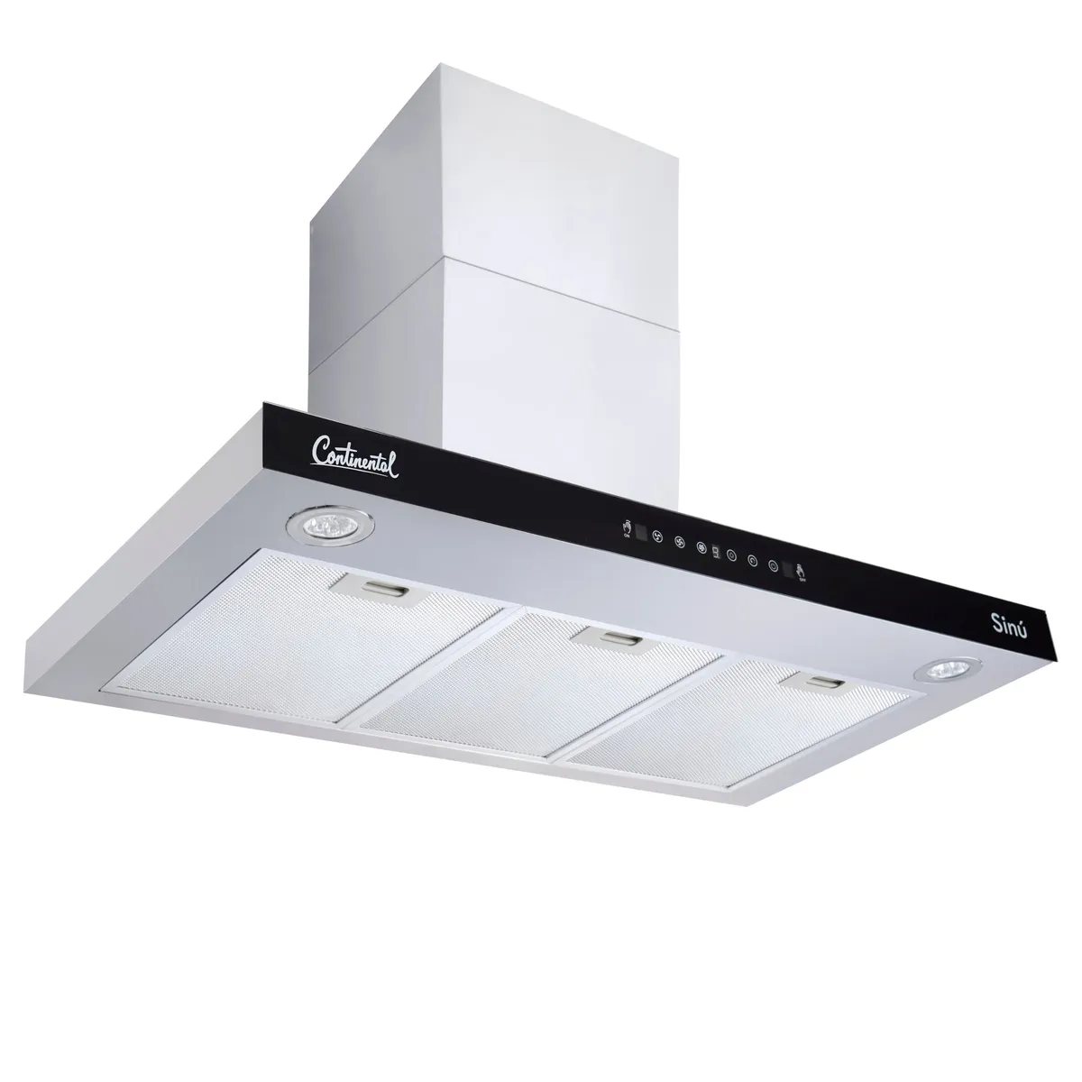 CONTINENTAL - Campana Extractora De Pared 90 cm Digital - 7320.
