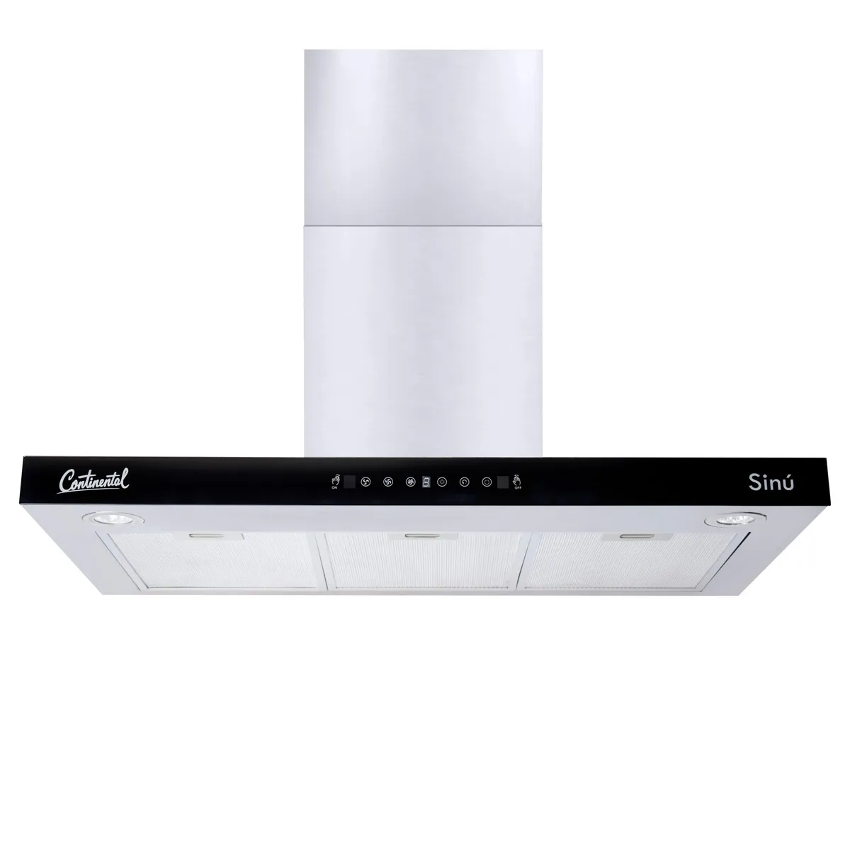 CONTINENTAL - Campana Extractora De Pared 90 cm Digital - 7320.