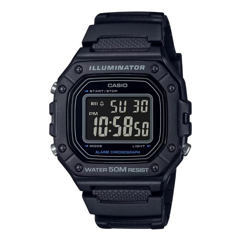 CASIO - Reloj Casio W-218H-1B Caballero Deportivo