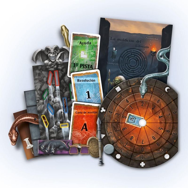 DEVIR - Juego De Mesa Exit El Laberinto Maldito Para Niños Adultos