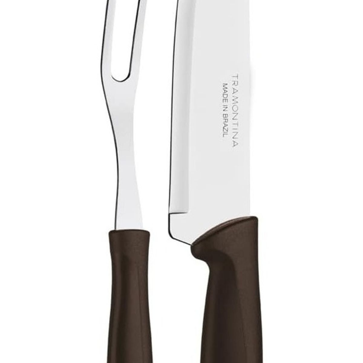 TRAMONTINA - Juego Tenedor Trinchante + Cuchillo Para Chef 7 Tramontina