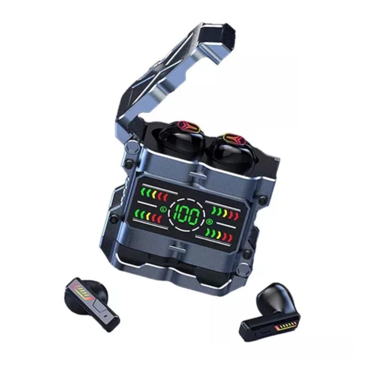 GENERICO - Audífonos Inalámbricos M60 4 En 1 Gaming Y Musica NEGRO