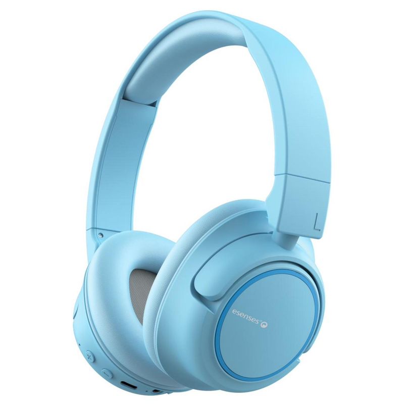 ESENSES - Audífono Esenses Bluetooth On Ear Kids Ref HP-1000 BT AZÚL