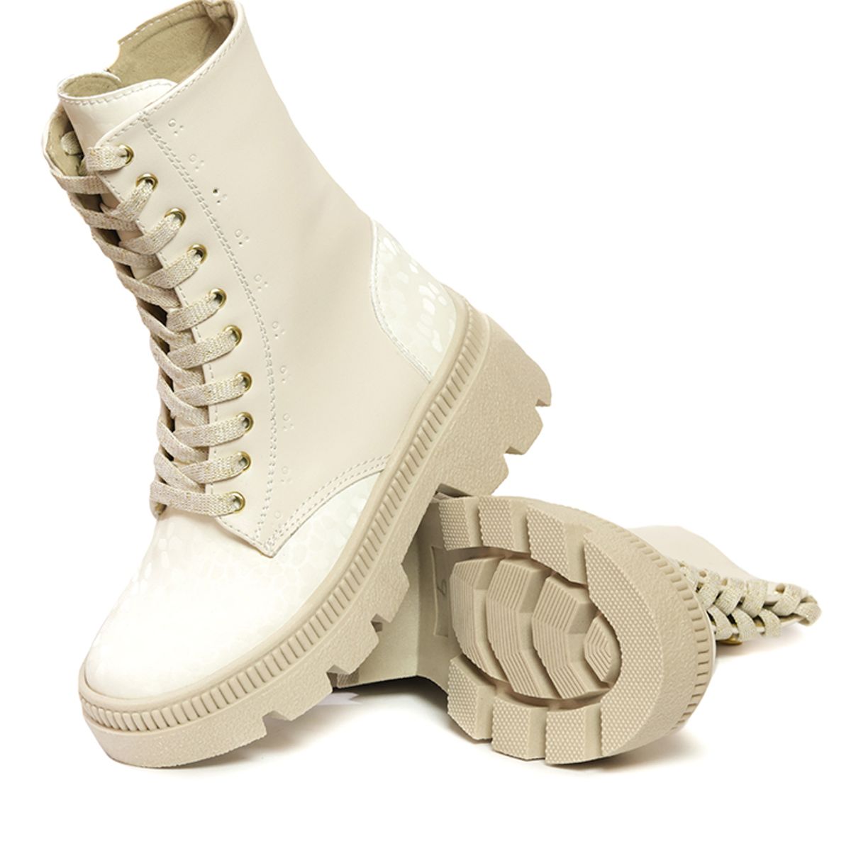 INCO - Botas Para Niñas Beige Origen Bella