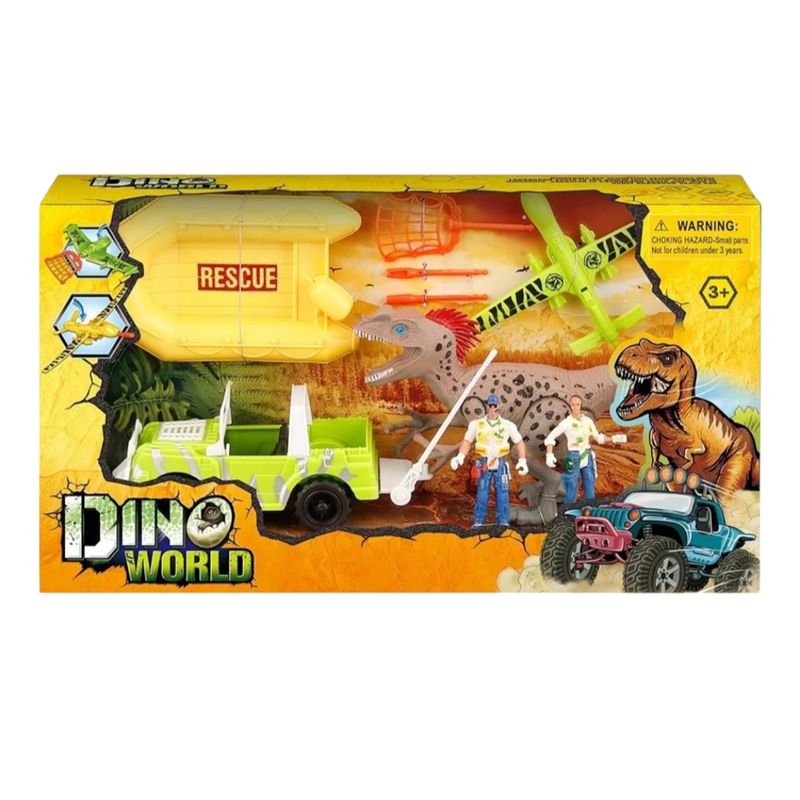 GENERICO - Dinosaurio Juguete Para Niños Rescate Soldado