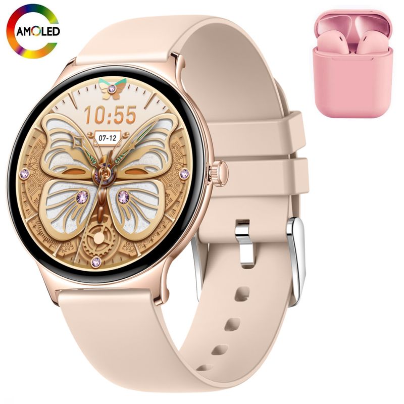 COLMI - Reloj Inteligente Mujer Amoled Asistente De Voz Bluetooth Smart Watch