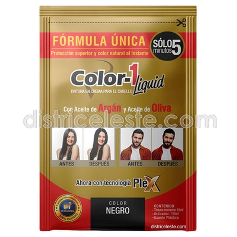GENERICO - Color -1 Tintura En Crema Para El Cabello Color Negro