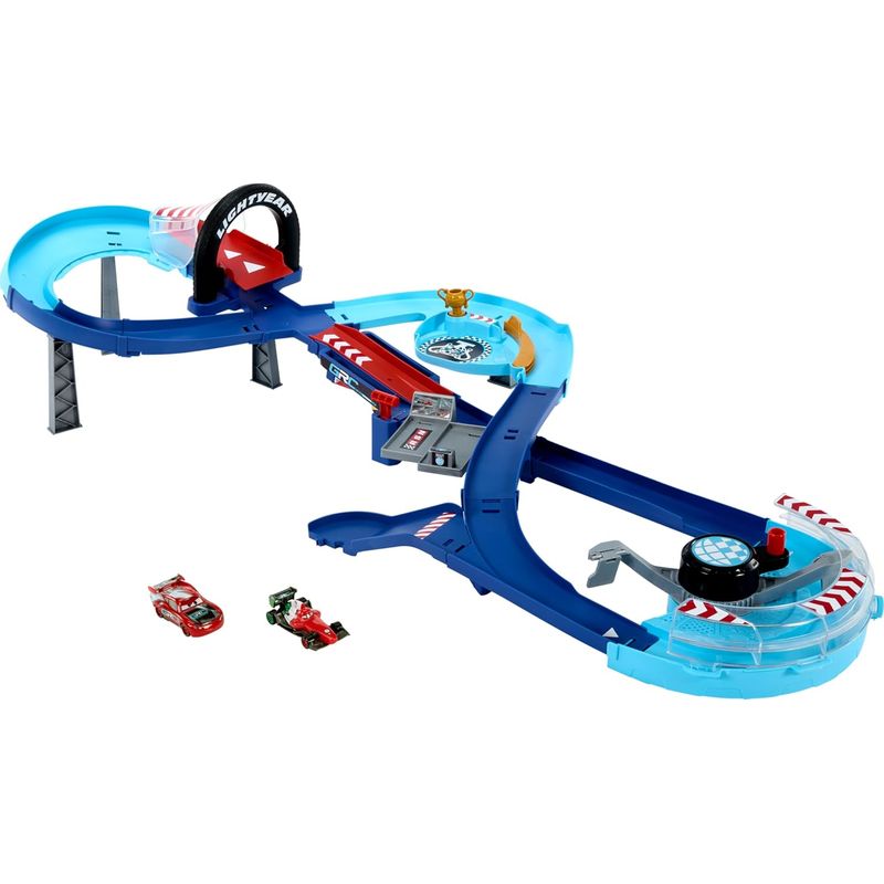 DISNEY - Pista Disney Cars El rayo y Francesco Circuito De Salto