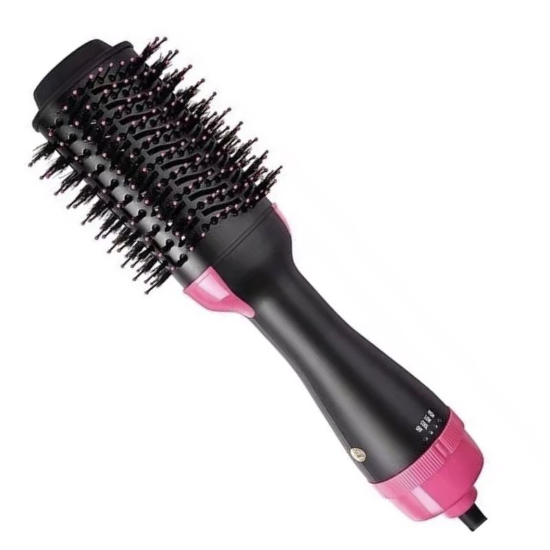 GENERICO - Cepillo Secador Aire Caliente 3 Velocidades Frizz Free - Rosado