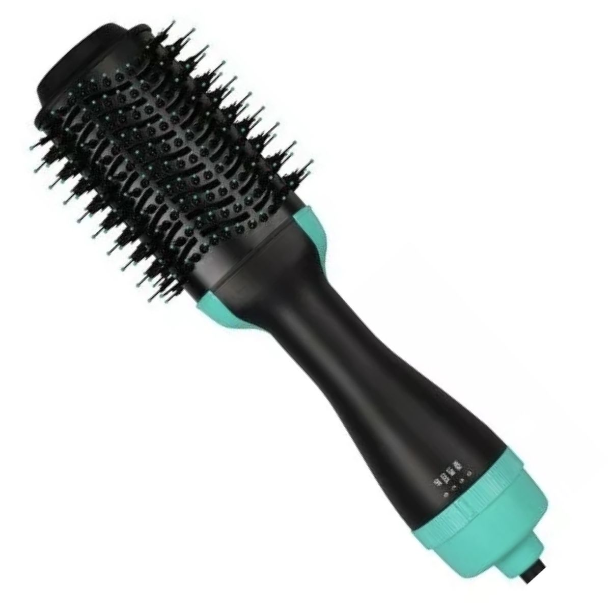 GENERICO - Cepillo Secador Aire Caliente 3 Velocidades Frizz Free - Verde