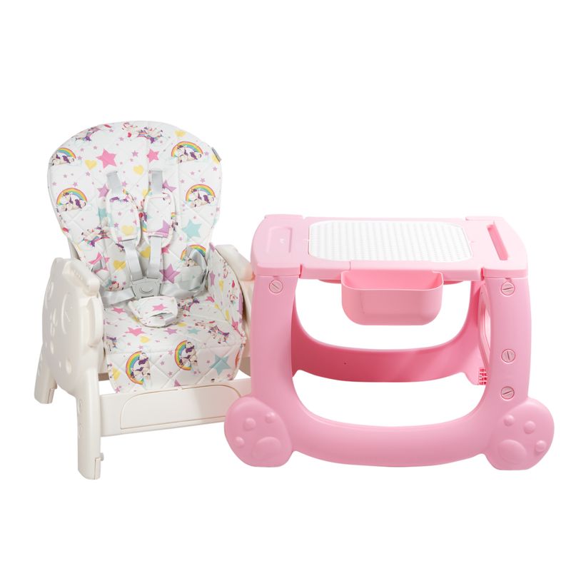 EBABY - Silla Comedor - Escritorio ARTIST - EB640 Rosado