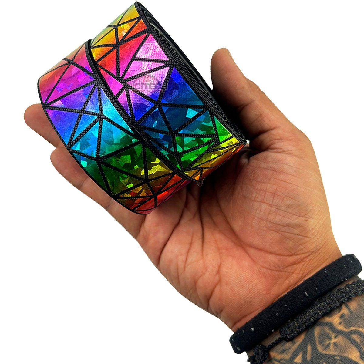 GW - Cinta Manubrio Bicicleta Ruta Gw Dazzling Triangle Tornasol