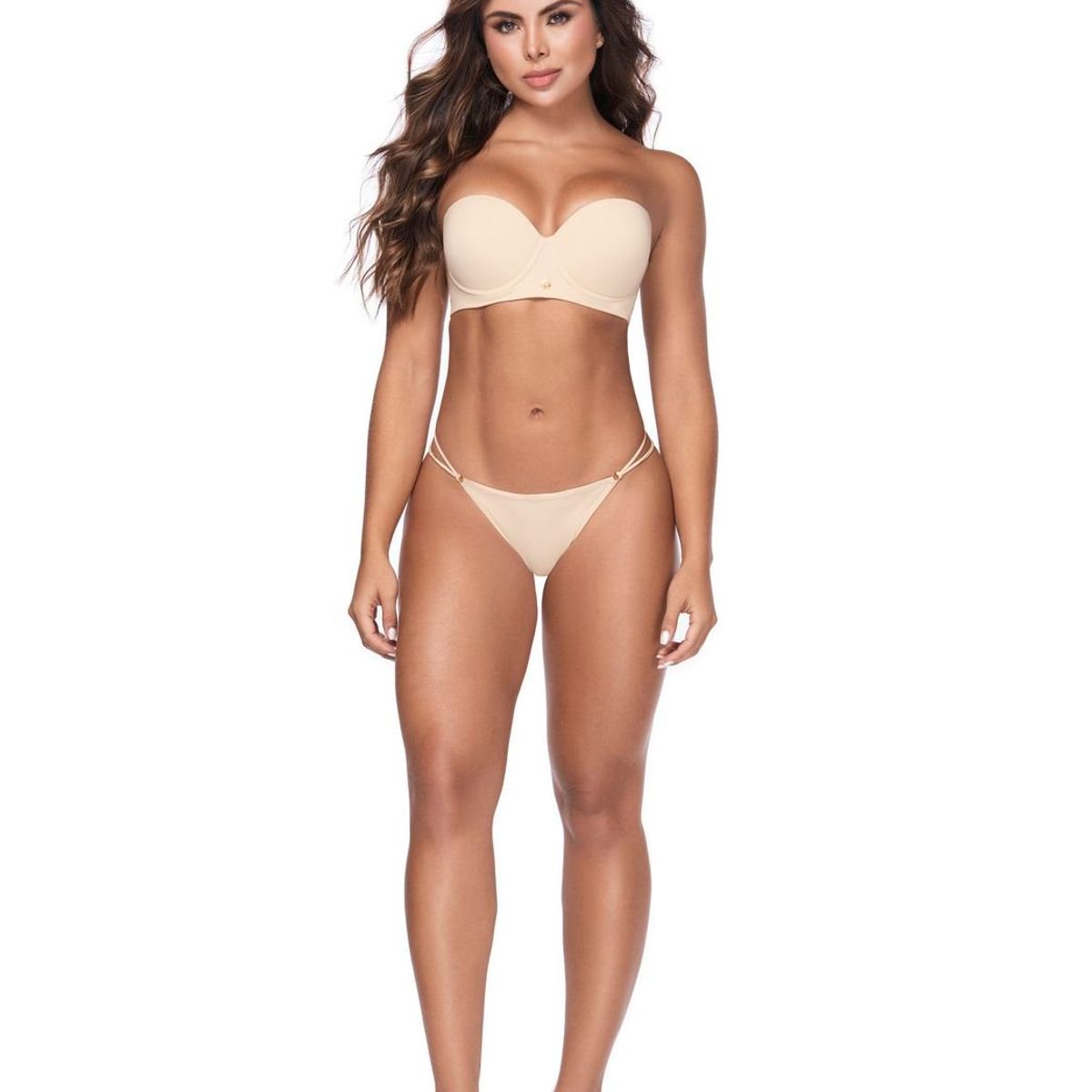 CHAMELA - Brasier Strapless Multiuso 22490 Beige
