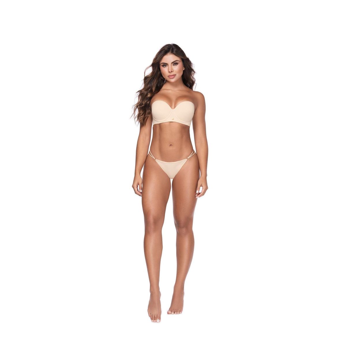 CHAMELA - Brasier Strapless Multiuso 22490 Beige