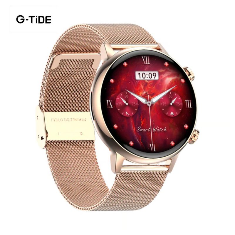 MOBULA - Reloj inteligente Mobulaa Romance Pantalla AMOLED - Oro rosa