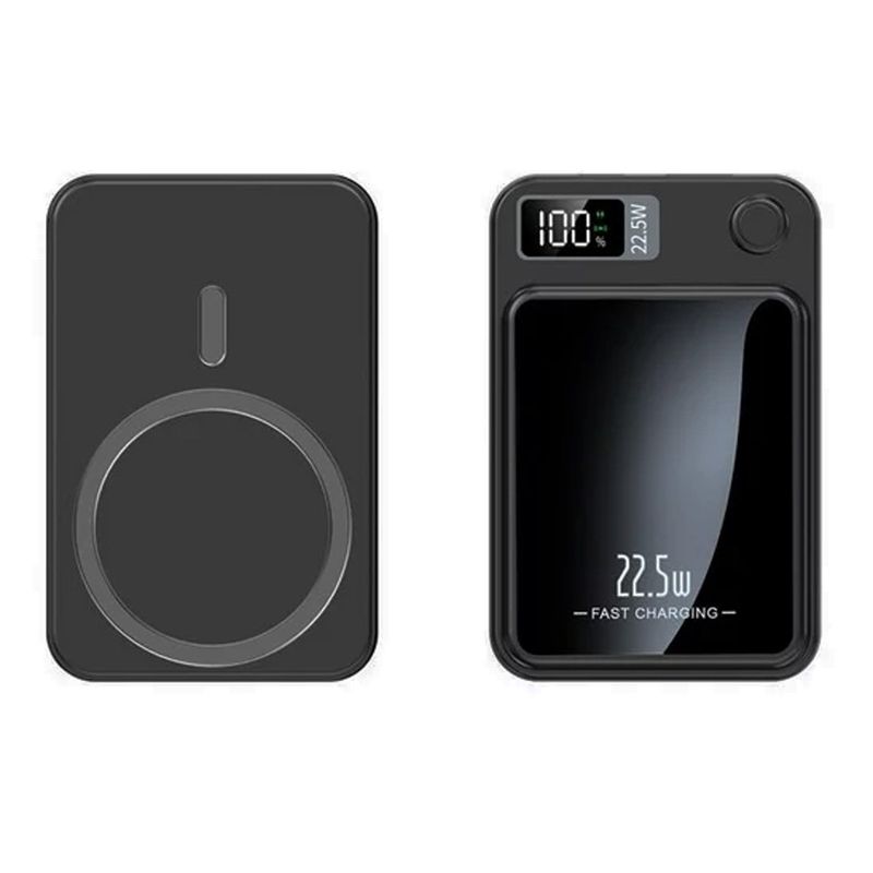 GENERICO - Power Bank Banco Energía Inalámbrico Magnético 10.000 Mah