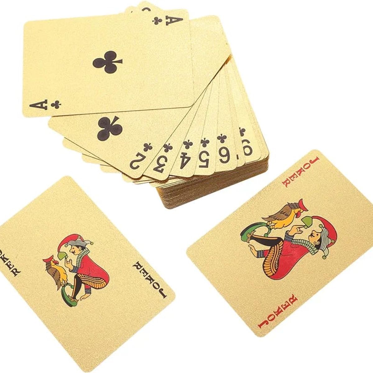 GENERICO - Juego Baraja de Cartas Póker Naipes Set x 55 Unidades