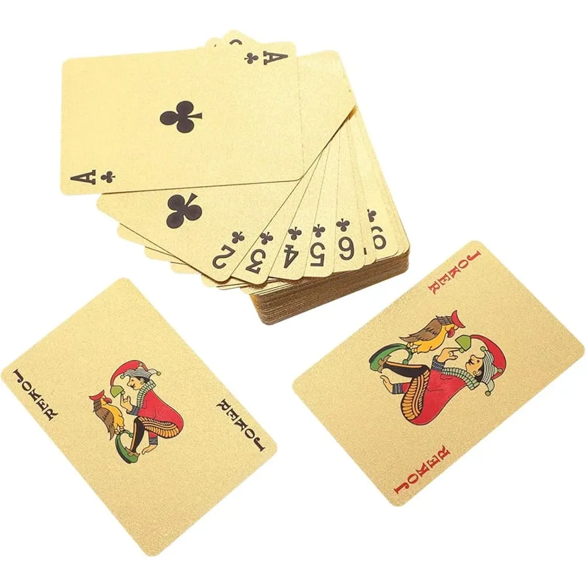 GENERICO - Juego Baraja de Cartas Póker Naipes Set x 55 Unidades
