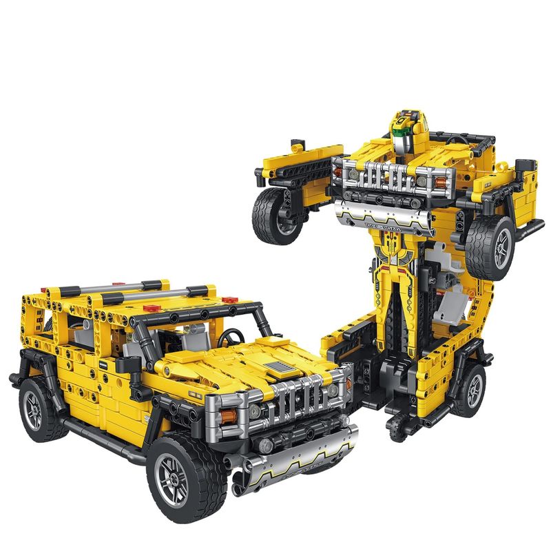 GENERAL - Carro Armable 2 En 1  Robot 1010 Piezas FC9120