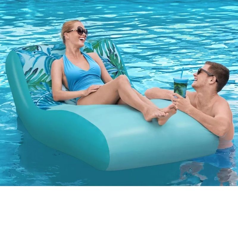 GENERICO - Flotador Piscina Tipo Tumbona De Lujo Luxury H2o Go Bestway