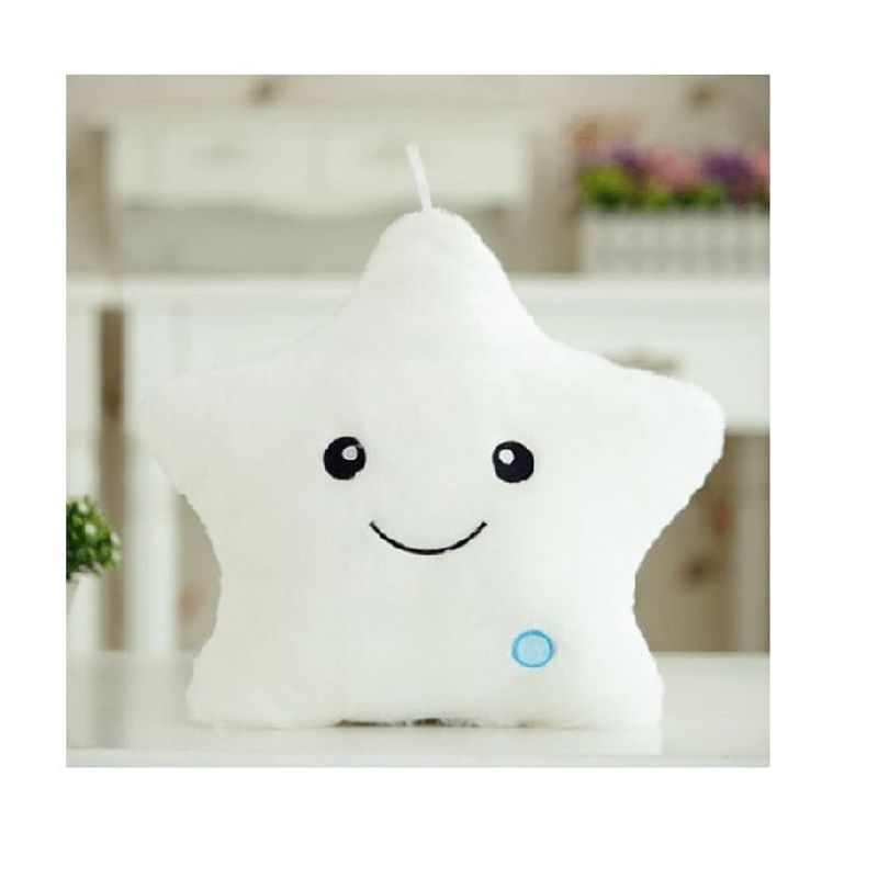 GENERICO - Cojín Estrella Luminosa Almohada Para Bebe Peluche Niño Niña