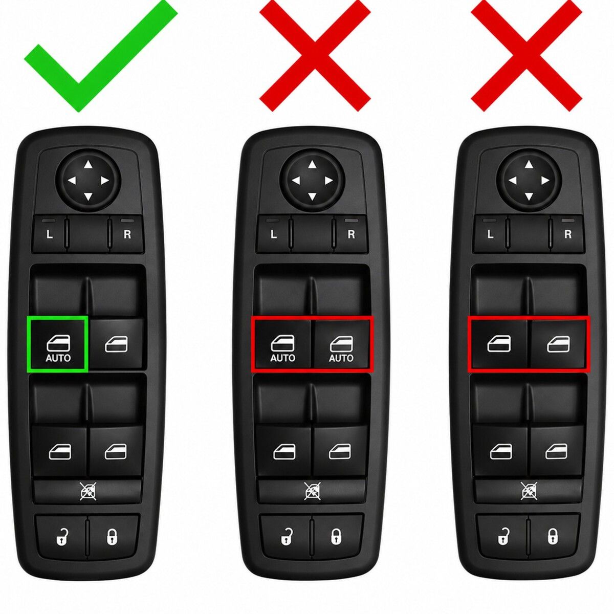 GATES - Switche Elevavidrios Dodge Journey 13 Pines