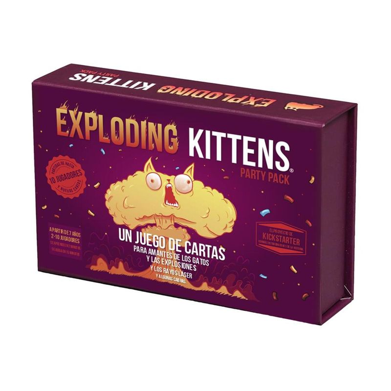 ASMODEE - Exploding Kittens Party Pack Juego De Mesa Español