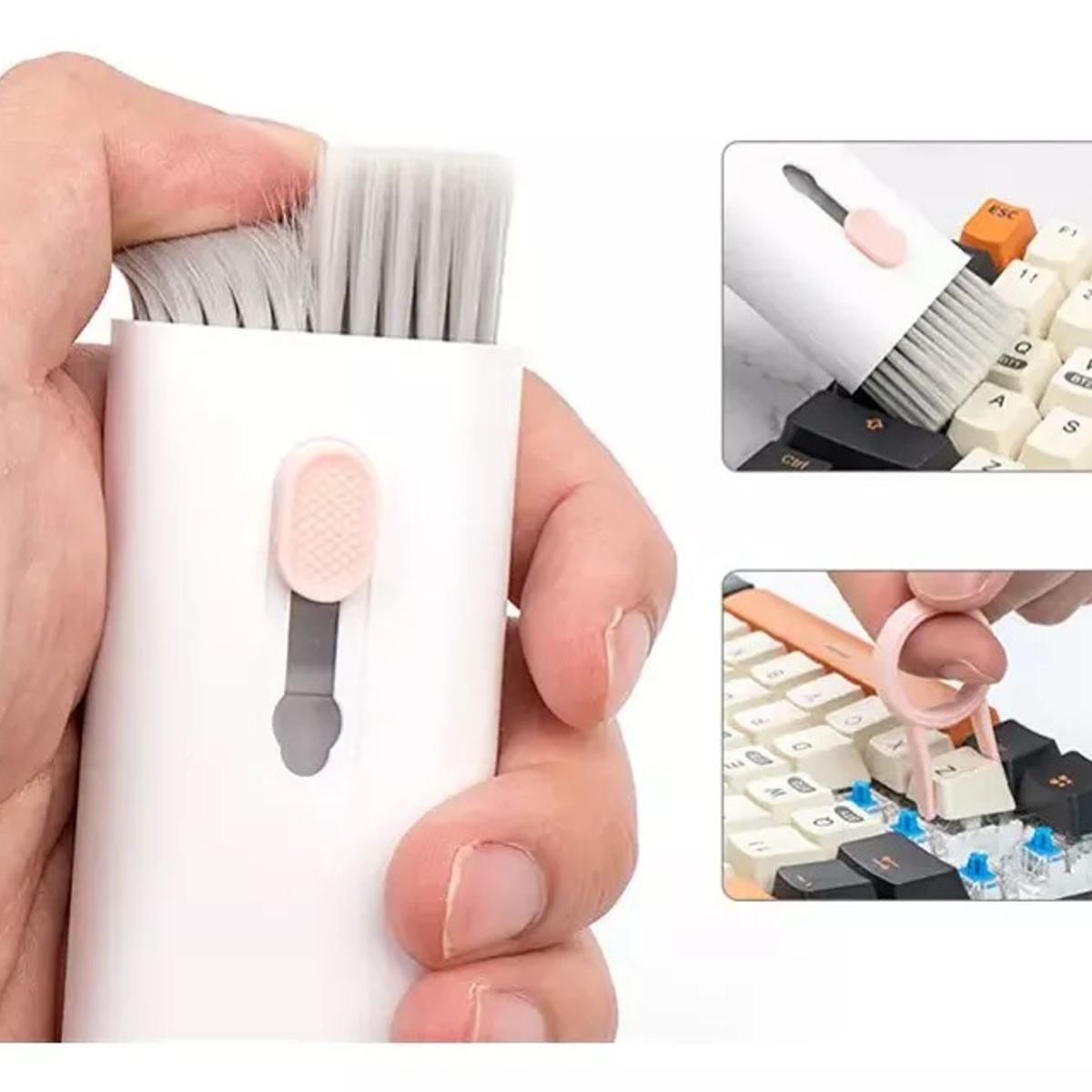 GENERICO - Kit De Limpieza Cepillo Para Pc Teclado Audífonos Cámaras