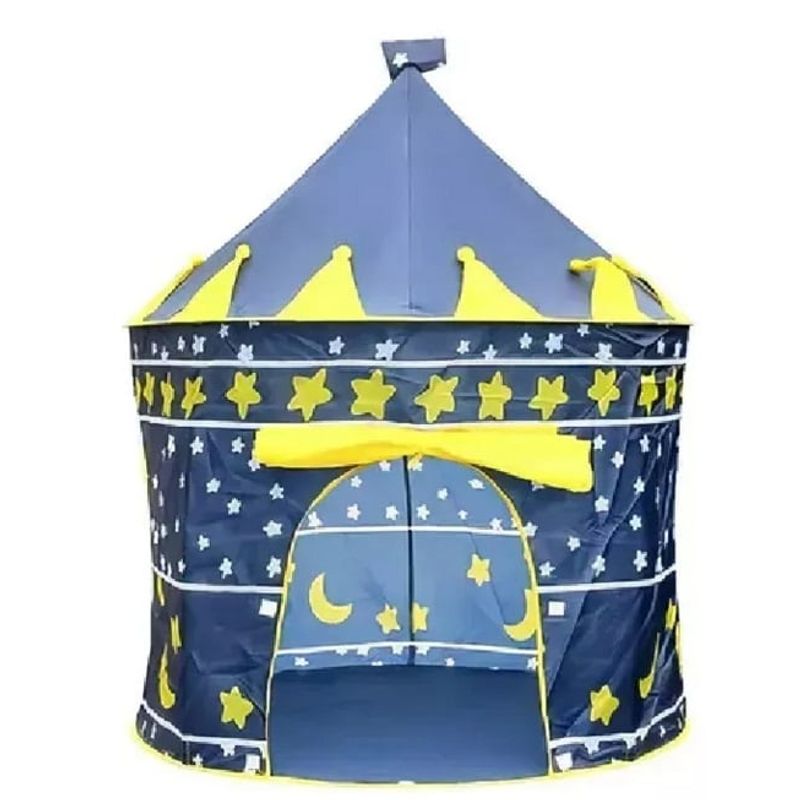 GENERICO - CARPA INFANTIL  PARA NIÑOS ESTILO CASTILLO COLOR AZUL