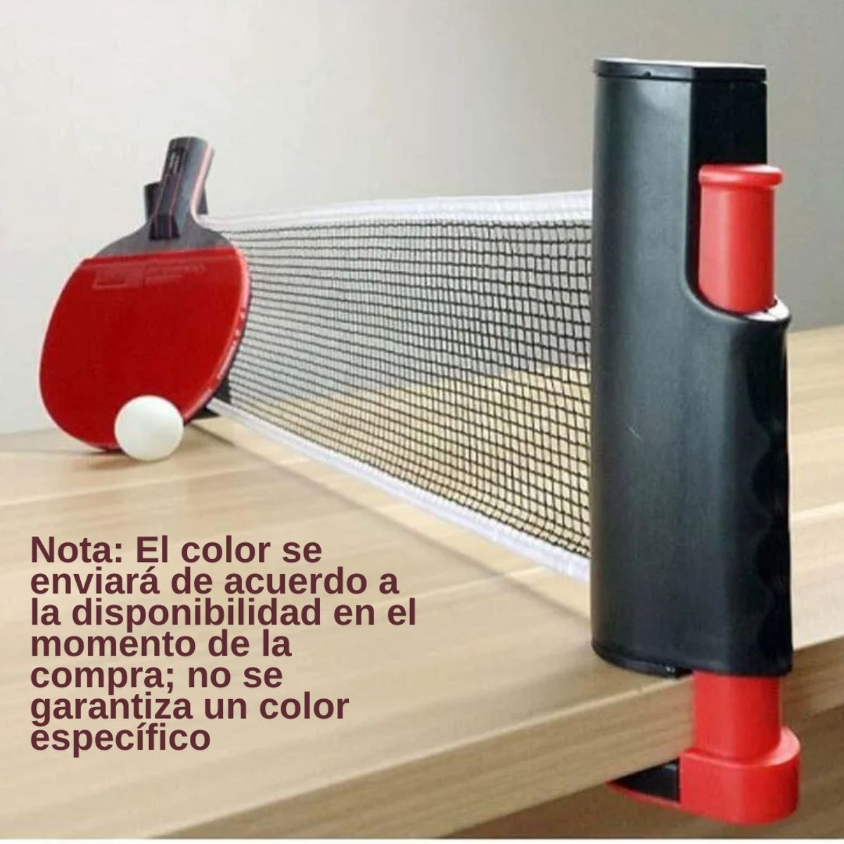 GENERICO - Malla Red Retráctil Tenis De Mesa Ping Pong