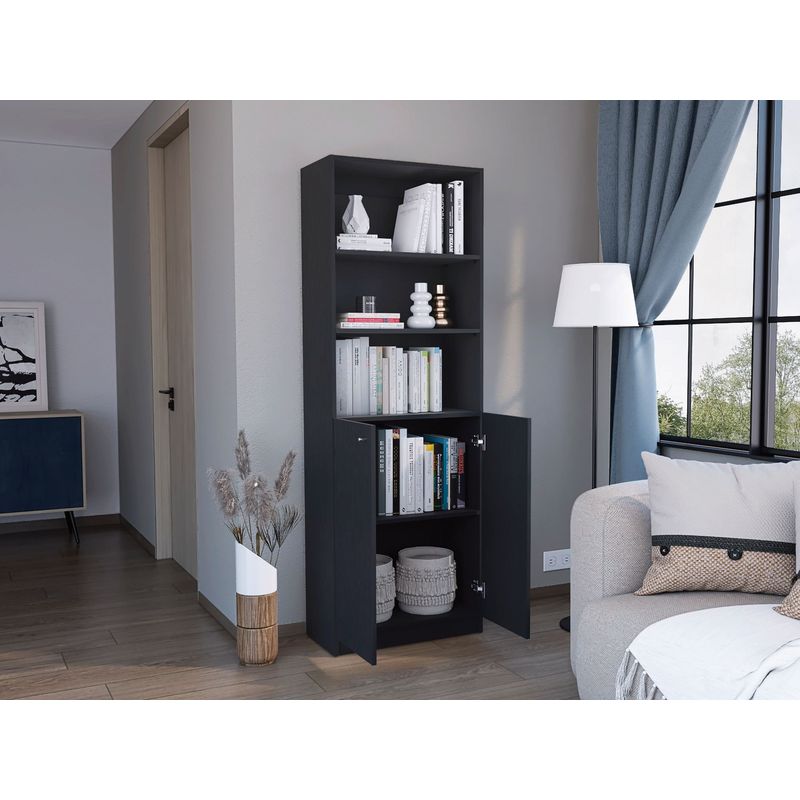 RTA MUEBLES - Estante Home E4 con 2 puertas ELW 9578 RTA