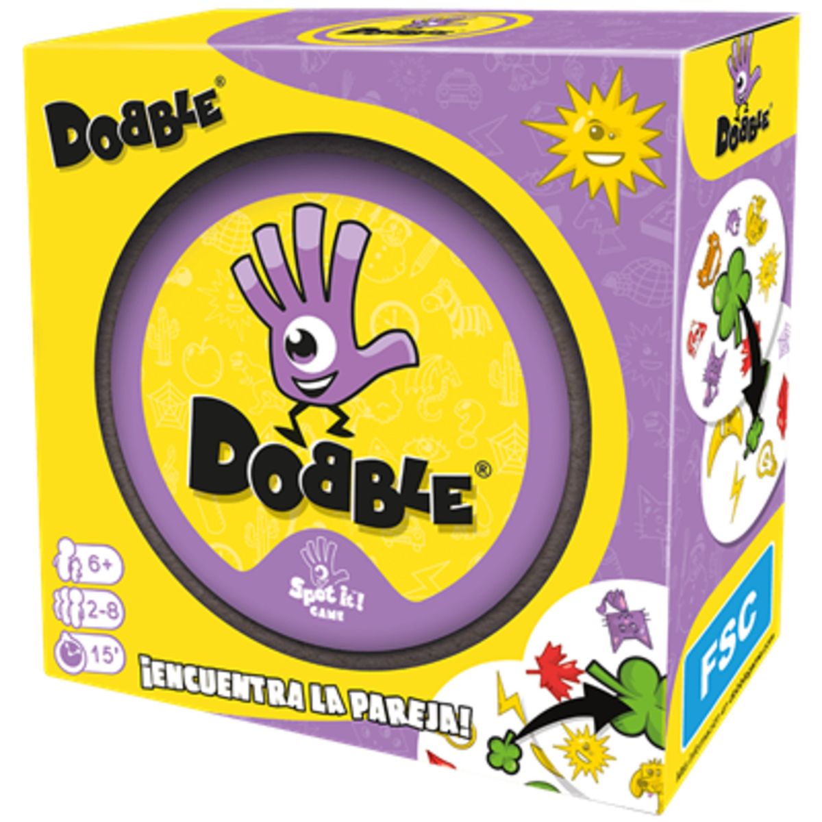 ASMODEE - Dobble Juego De Mesa Español