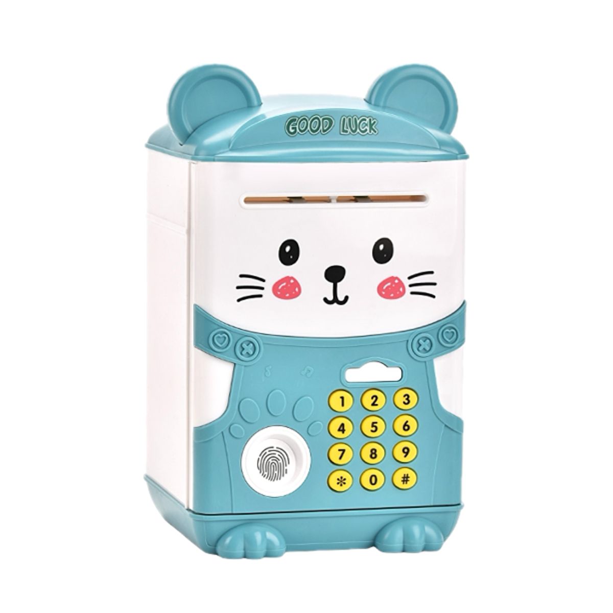 AGUGU STORE - Alcancia Electronica Con Huella Y Clave Infantil