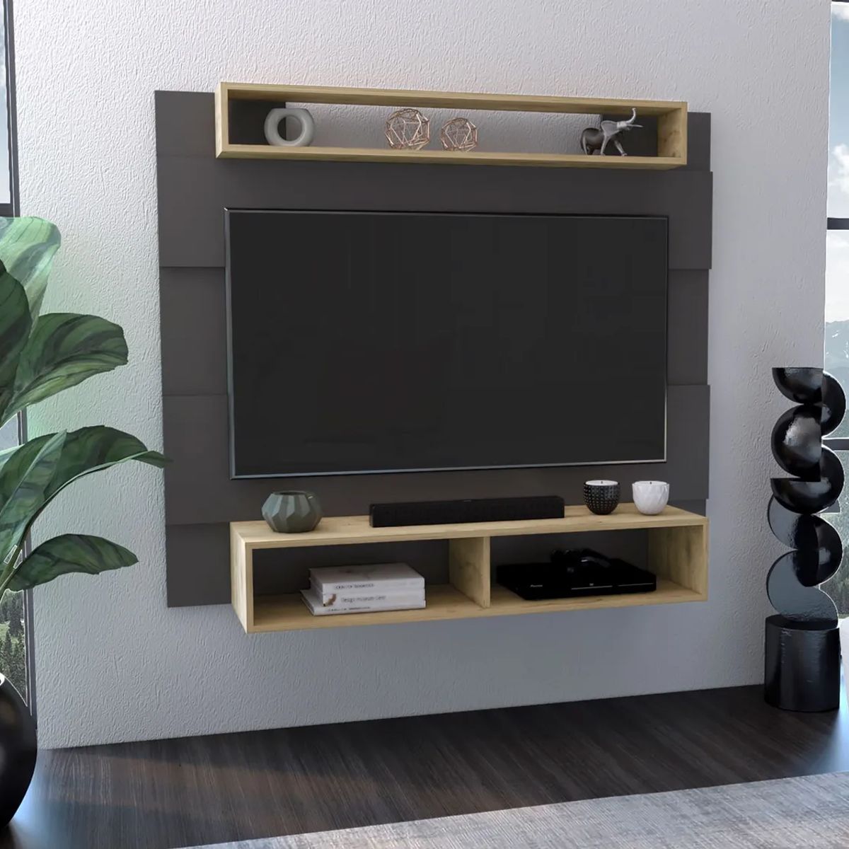RTA MUEBLES - Panel para TV desde 32" a 60" PPM 9374  RTA