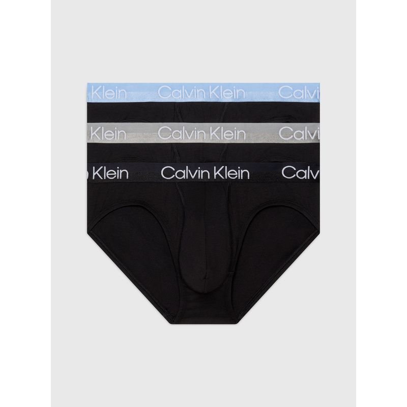 CALVIN KLEIN - Pack Negro de 3 Calzoncillos - Modern Structure Calvin Klein