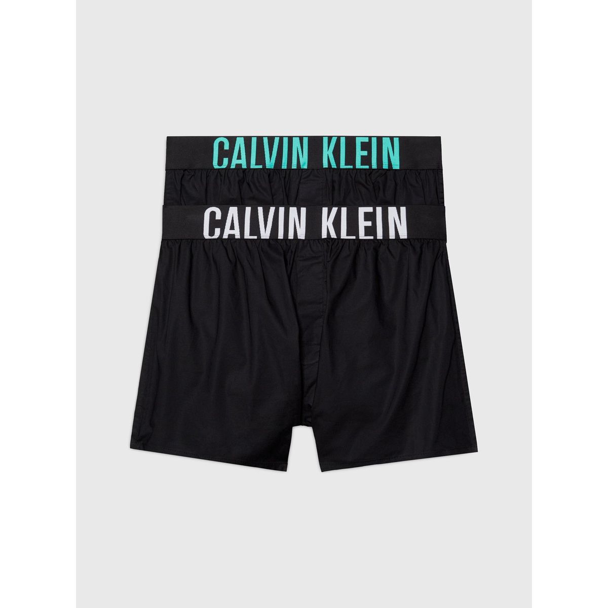 CALVIN KLEIN - Pack negro de 2 bóxers de tela slim - Intense Power Calvin Klein
