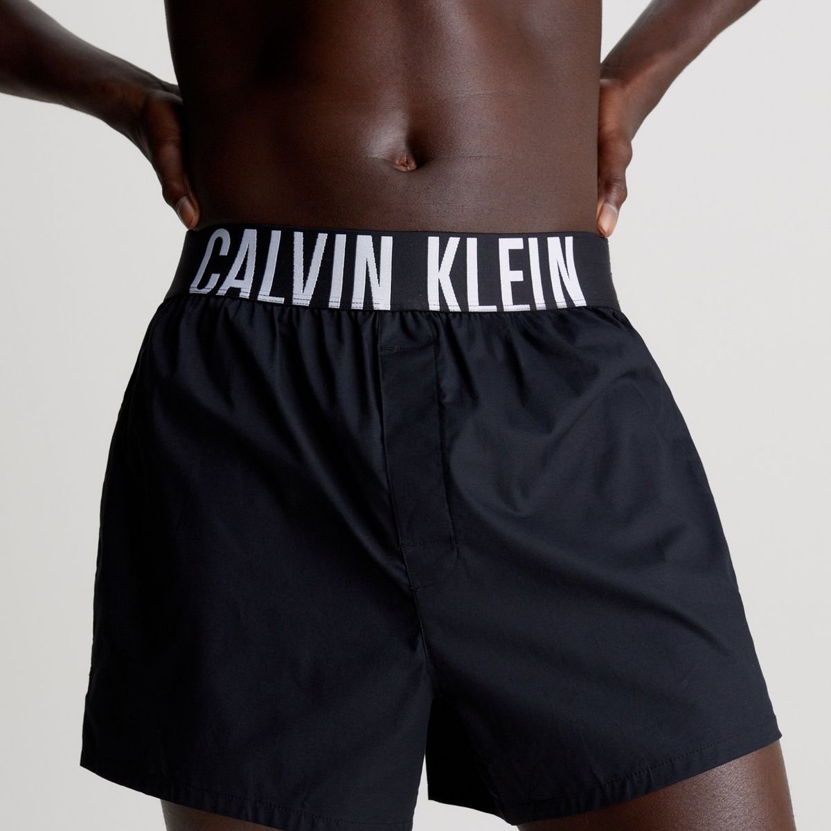 CALVIN KLEIN - Pack negro de 2 bóxers de tela slim - Intense Power Calvin Klein