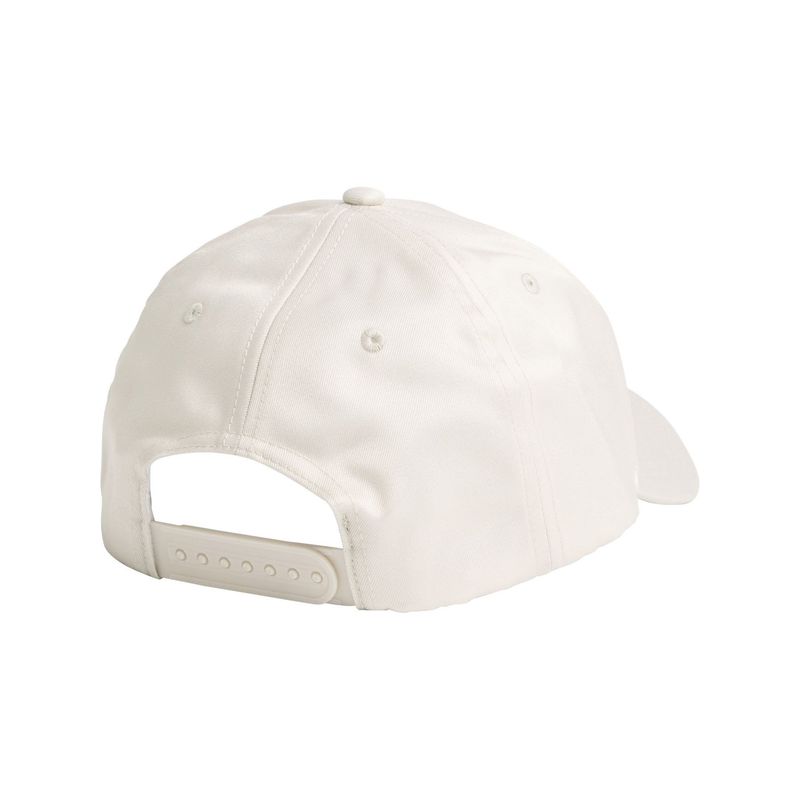 CALVIN KLEIN - Gorra beige con parche de goma Calvin Klein