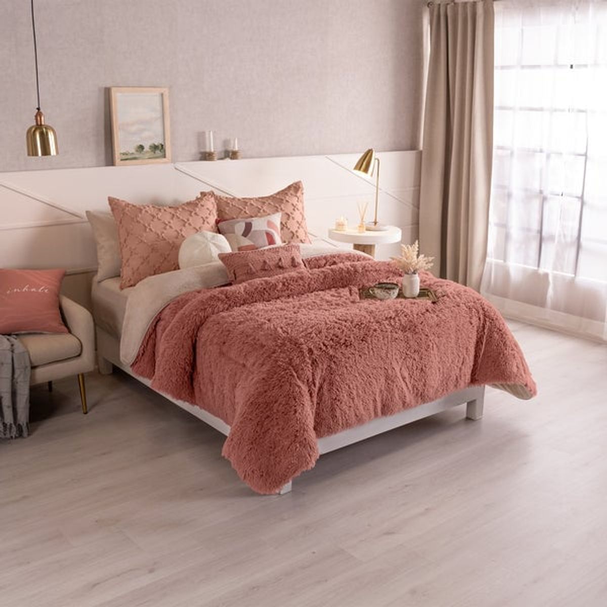 VIANNEY - Cobija Everest Deep Rose KING SIZE XL