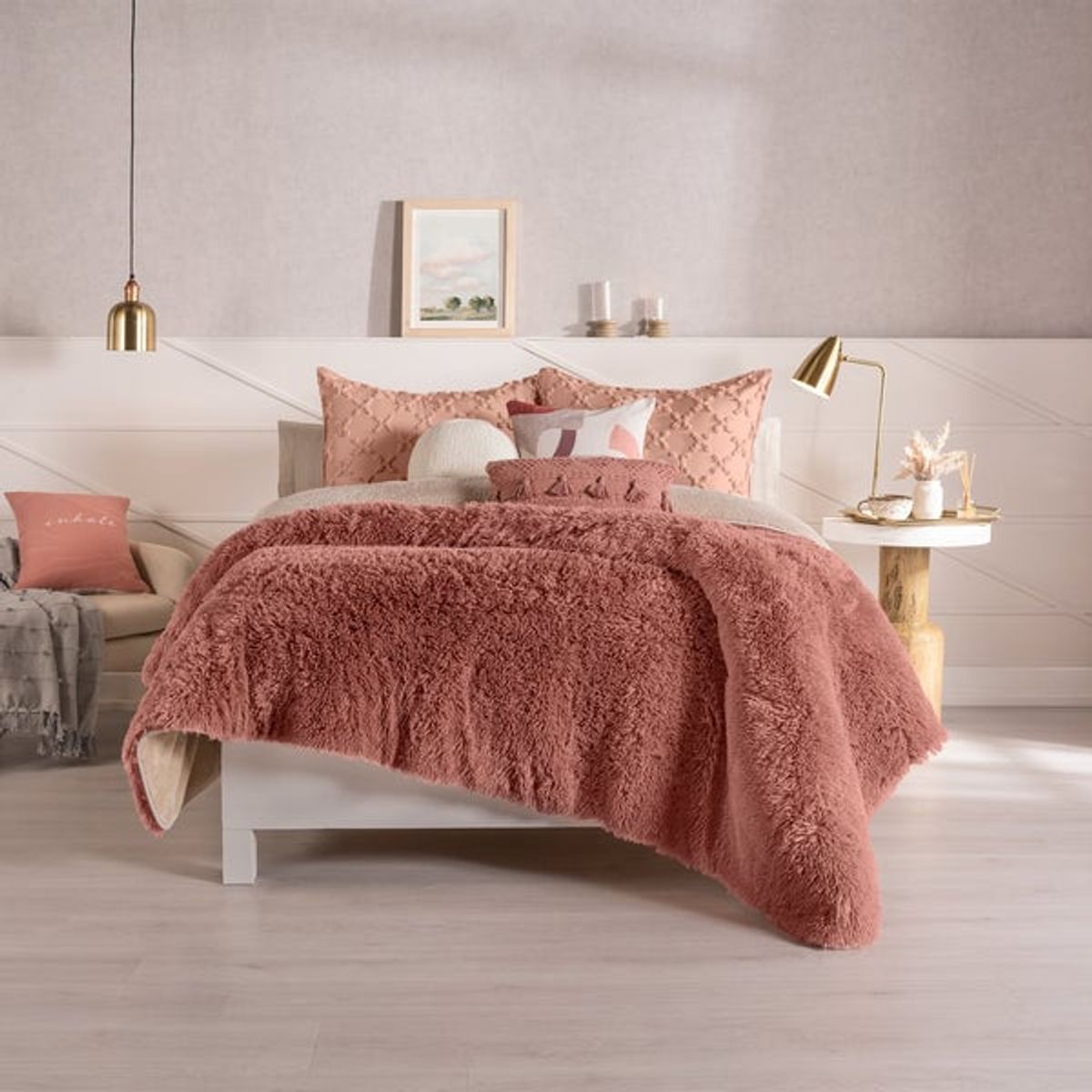 VIANNEY - Cobija Everest Deep Rose KING SIZE XL