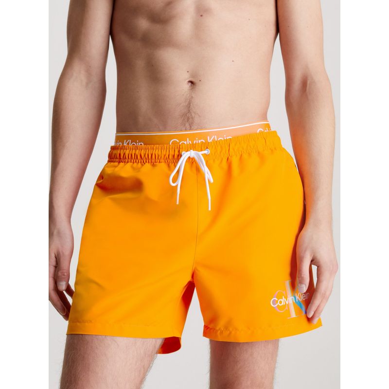 CALVIN KLEIN - Bermuda Corta Con Cinturilla Doble - Pride Calvin Klein